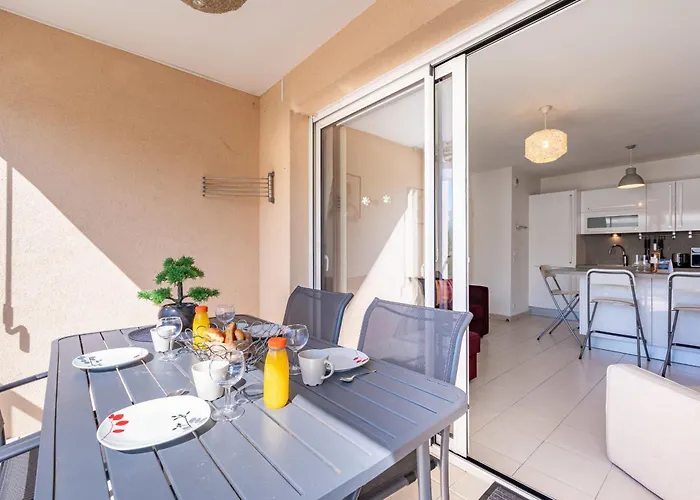 L'eden Square For 4 By Sunset * Antibes