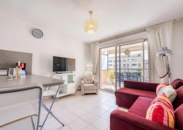 L'eden Square For 4 By Sunset * Antibes